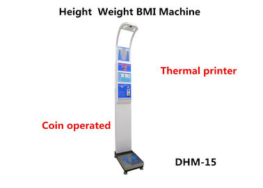 عملة تعمل الرقمية وزن الجسم مقياس مع قياس الطول 0.1cm 0.5kg دقة