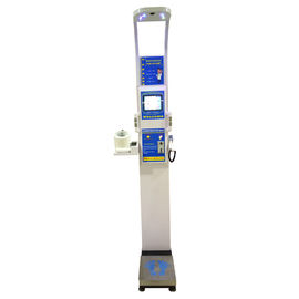مقياس وزن الجسم الرقمي الالكتروني مع جهاز قياس ضغط الدم BMI Health Kiosk