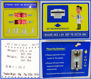 DHM - 800S Foldable Height And Weight Measuring Scale With Bmi Blood Pressure