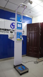 Foldable Height and Weight Scale with Blood Pressure and Body Fat LCD Advertising Screen / Touch Screen