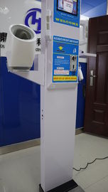 Foldable Height and Weight Scale with Blood Pressure and Body Fat LCD Advertising Screen / Touch Screen