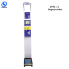 DHM-15 gym weight scale الطول ووزن المقياس عرض الفيديو والإعلانات وزن قياس عملة مؤشر كتلة الجسم